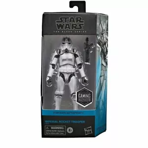Hasbro Star Wars Battlefront 2 GameStop Imperial Rocket Trooper 6" Action Figure - Picture 1 of 5