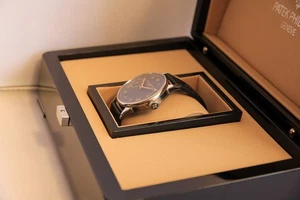 Vintage Skelett PATEK PHILIPPE Gondola HERREN TASCHENUHR Werk mit Box - Bild 1 von 16