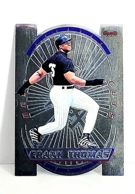 Bowman's Best Cuts Prime Cut Refractor 1996 Frank Thomas #14 Salón de la fama Foto 1 de 4