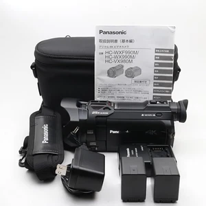 Panasonic HC-WXF990M 4K Digital Video Camera Black Handycam Camcorder From Japan - Picture 1 of 6
