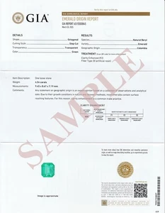 GIA | Gemological Institute of America Full Report + Origin (0.01-3.99ct/Pc) - Picture 1 of 1
