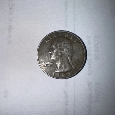 1983 P Washington Quarter Rare Error Coin (“IN” ERROR) - Image 1 of 2