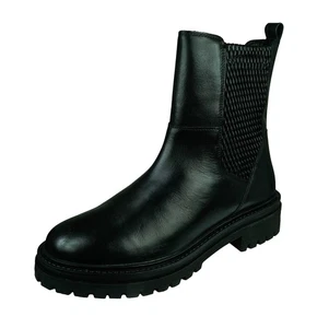 Geox Iridea Damen-Bikerstiefeletten aus Leder/Reißverschluss – schwarz UK-Größe 3 - Bild 1 von 6
