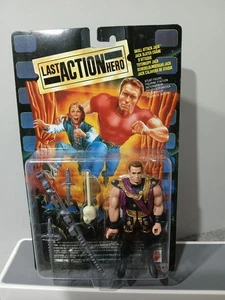 Last Action Hero Figur. SKULL ATTACK JACK SLATER .Mattel 1993 MINT ON CARD. - Bild 1 von 3