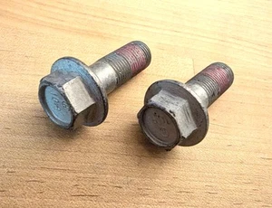 2PC OEM Ford 2010-2017 Expedition & Navigator F150 Front Brake Caliper Bolts - Picture 1 of 3