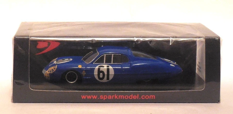 1/43 Spark S5685 Alpine M63B # 61 Bouharde / Monneret 1965 Le Mans 24 Hour - Image 1 of 2