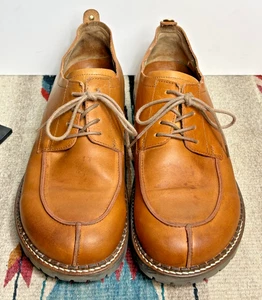 Men's Birkenstock TRIMMINS Brown Leather Oxford Sz. 45/12 R WORN TWICE MINT! - Picture 1 of 12