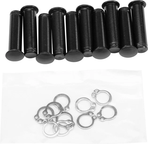 Pinos pivô alavanca disco rígido com clipes preto #051206 Harley Davidson Sportster - Imagem 1 de 1