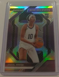 2024 Panini Prizm Draft Picks #24 Angel Reese New Recruits Prizms Silver - Bild 1 von 1