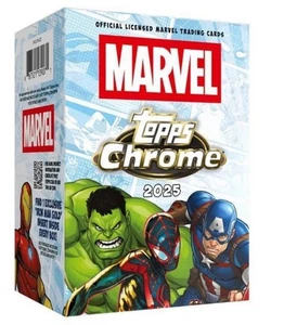 2025 Topps Cromo Marvel Tarjetas Coleccionables Blaster Caja Valor Sellada EN MANO - Imagen 1 de 1