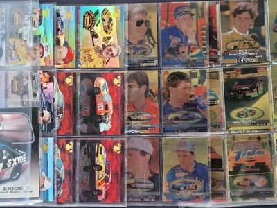 1995 Select Premier Edition Flat Out Racing Card Lot (54) PLUS 18 Insert Cards - Image 1 of 4