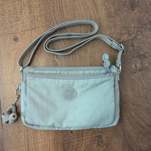 Kipling Crossbody or Shoulder Small Rectangular Bag Single Zip Purple 10X6 Purse - Picture 1 of 11