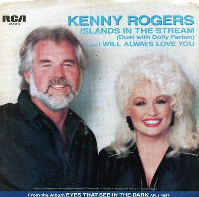 Kenny Rogers - Dolly Parton /Islands In The Stream / 45 with Picture Sleeve - Image 1 of 3