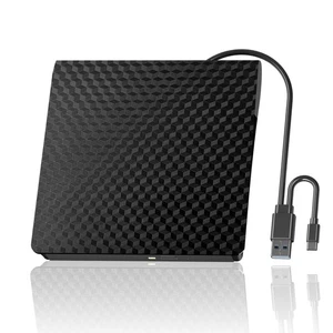 Yaeonku External Blu Ray Drive Support 50G Disc Blu Ray Burner Portable 3D Blue - Picture 1 of 5