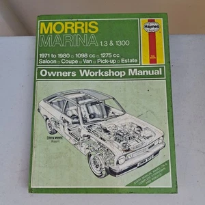 Vintage Haynes Manual Morris Marina 1.3 & 1300, 1971 to 1980 - Picture 1 of 4