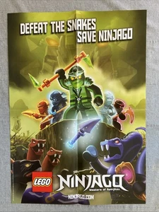 LEGO Ninjago Masters of Spinjitzu SDCC 2012 Promo Poster 19x27 - Picture 1 of 2