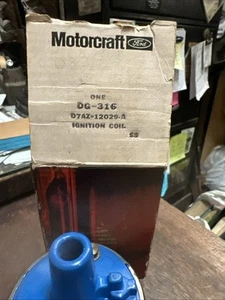 NOS 1977-1979 Ford Blue Top Coil Mustang II Fox Body Mustang F-100 Pick Up Truck - Picture 1 of 13