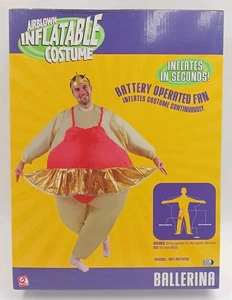GEMMY AIrblown Inflatable Costume BALLERINA Halloween Adult 2OO5 - Picture 1 of 2