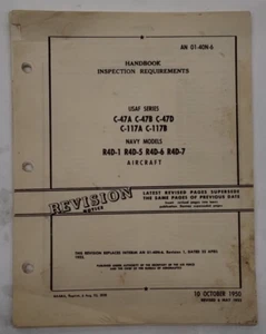 Douglas C-47A/-B-D/C-117A/-B/R4D-1/-5/-6/-7 Aircraft Inspection Requirements - Picture 1 of 23