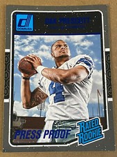 2016 Donruss Press Proofs Blue - complete your set - Prescott, Elway, & more 