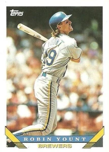 Topps Baseball #1 1993 - Robin Yount - Milwaukee Brewers - Imagen 1 de 2