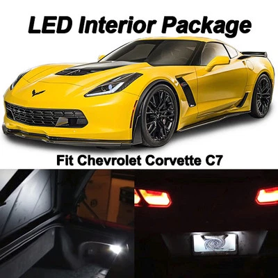 4 bombillas LED blancas de xenón para maletero de carga para Chevy Corvette C7 Foto 1 de 4
