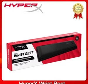 HyperX Wrist Rest - Cooling Gel - memory Foam - Keyboard - Picture 1 of 7