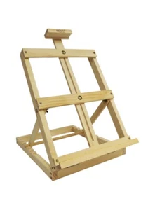 AU Mont Marte Pine Desk Easel Small Reclinable Tabletop Style Art Christmas Gift - Picture 1 of 5