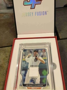 Justin Verlander Detroit Tigers 2009 Game Used Swatch - Picture 1 of 2