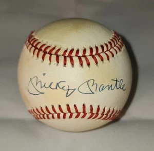 Mickey Mantle Single-Signed OAL Baseball PSA/DNA LOA - Picture 1 of 5