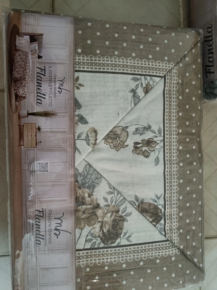 Lenzuola Matrimoniali Flanella Policotone Mastrobianco - Immagine 1 di 4