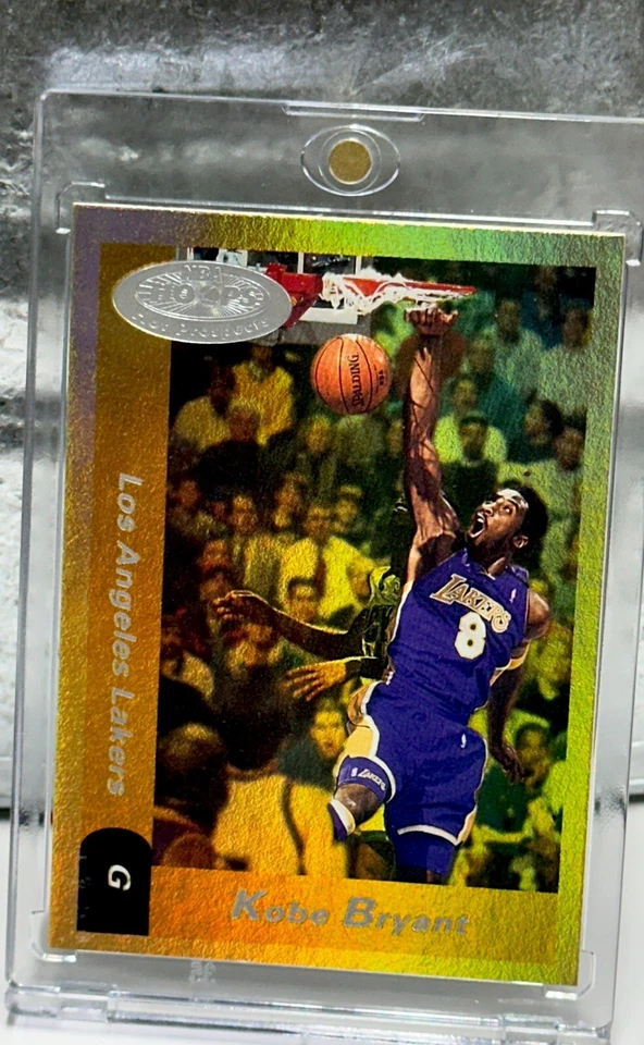 Kobe Bryant Card Rare Limited GOLD HOLO REFRACTOR SP INSERT LAKERS JERSEY #8 - Image 1 of 4