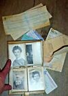 vtg ladies wallet w/ contents, cards, photos, paystubs 1960s