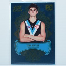 2023 Select AFL Legacy Plus RC Tom Scully Port Adelaide 374/425 Combined Post