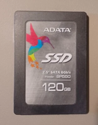 ADATA Premier SP550 SSD 120GB 2.5" SATA Laptop Solid State Drive ASP550SS-120GM - Image 1 of 4