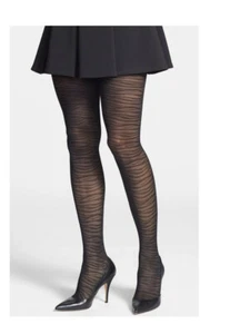 Commando Tigress Semi Sheer Tights Black Size M 8549 - Picture 1 of 1
