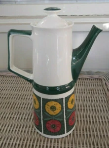 Villeroy & Boch Mettlach Saar "Flora" Mid-Century Modern Coffee Pot - Picture 1 of 4