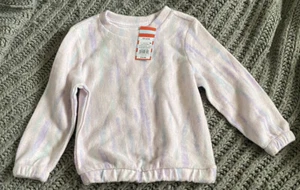 Cat & Jack Kids' Tie Dye Crewneck Sweatshirt XS (4-5) - Picture 1 of 3