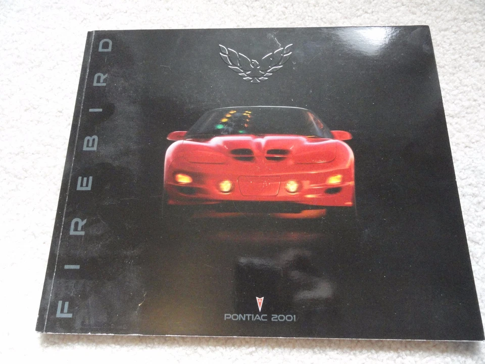 Folheto de vendas Pontiac Firebird 2001 - Imagem 1 de 1