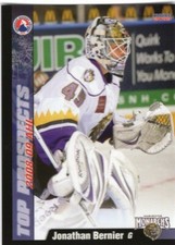 Jonathan Bernier 2008-09 AHL Top Prospects Manchester Monarchs