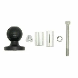 For   Phone Holder RAM Mount Motorcycle Bike Fork Stem Metal Base With Ball - Picture 1 of 6