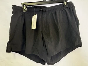 Outdoor Voices Jog Shorts 3'' Women’s Black Running Short Size Medium *NWT* - Picture 1 of 5