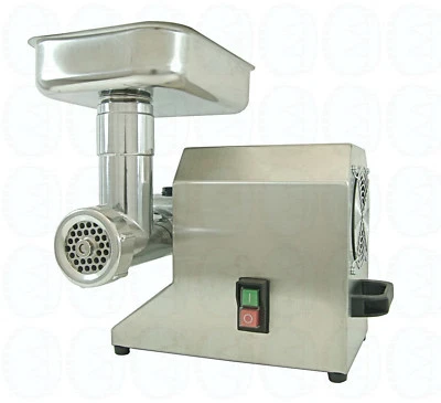 TRITACARNE MOD 8 CE PROFESSIONALE per piccola ristorazione carena INOX - Immagine 1 di 2