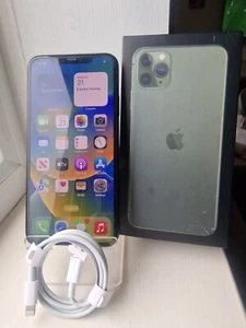 Apple iPhone 11 Pro Max 64GB green Unlocked A2218 QUICK SHIPMENT/RESPONSE - Picture 1 of 8