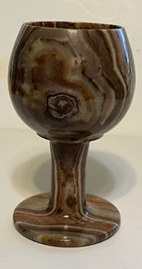 Bandierter Onyx Steinbecher 5 Zoll - Bild 1 von 1