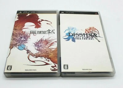 Lot of 2 PSP DISSIDIA Final Fantasy & Final Fantasy TYPE-0 Japan Import - Image 1 of 4