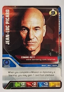 2011 SDCC Star Trek Deck Building Game Jean-Luc Picard Card #9 CCG Promo Card - Picture 1 of 1