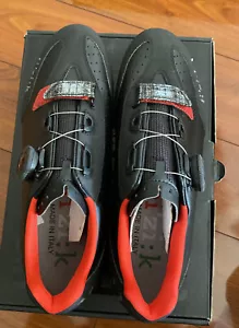 Fizik Herren R3 Uomo Boa Road Sport Radschuhe schwarz rot EU 40,5 neu!! - Bild 1 von 5