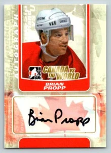 2011-12 ITG Canada vs The World AUTO #ABPR Brian Propp (ref 209543) - Picture 1 of 2