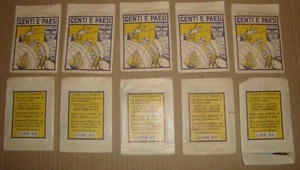 GENTI E PAESI SET 10 BUSTINE FIGURINE EDIZIONI ALBUM DELL'ARTE - MILANO ANNI '60 - Bild 1 von 3